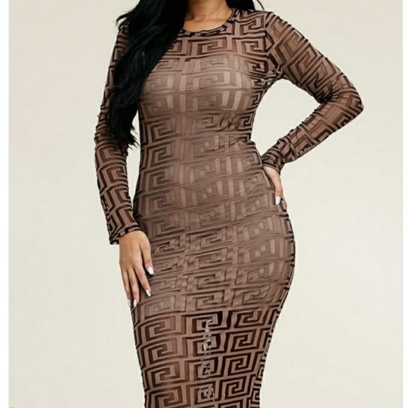 Malaysia Women's Long Sleeve Fashion Dress - Picture 5 of 5